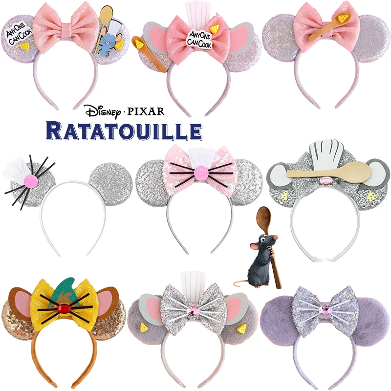 Travel Accessories Disney - Disney Ratatouille Hairband Girl Spoon Sequins