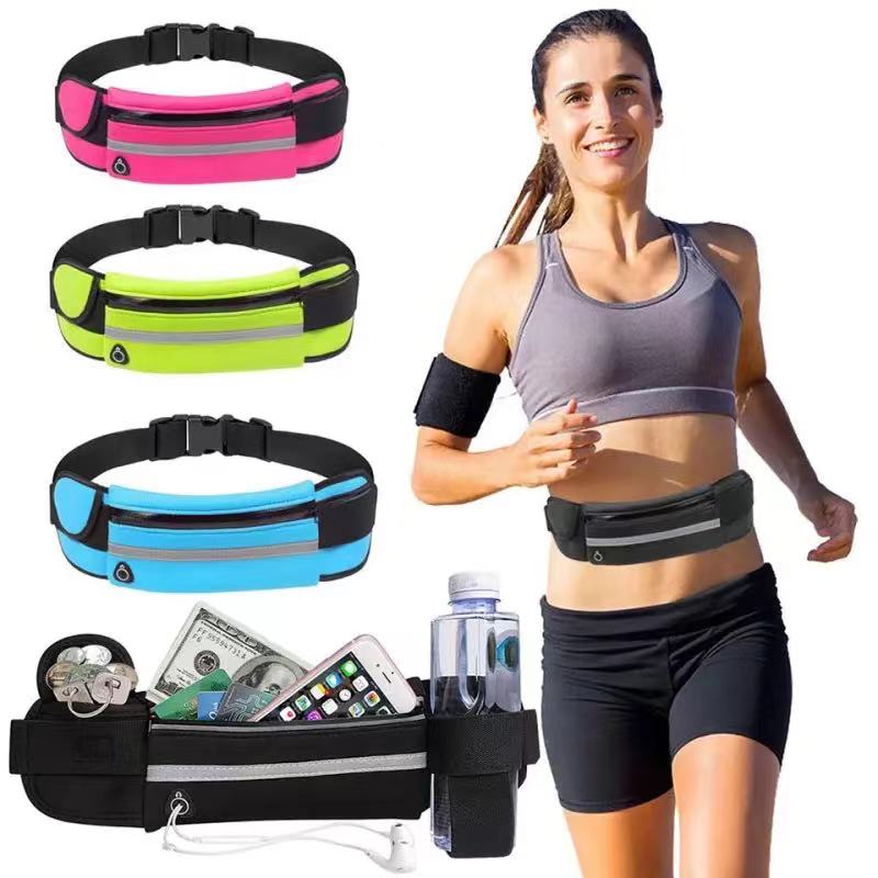 Money Belt Hidden - Running Pouch Belt Waist Pack Bag