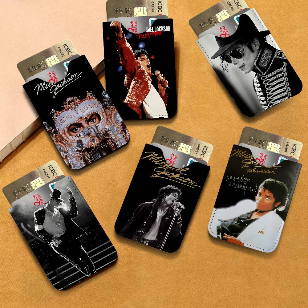 Travel Wallet Slim - Pop Singer Michael Jackson Card Protect