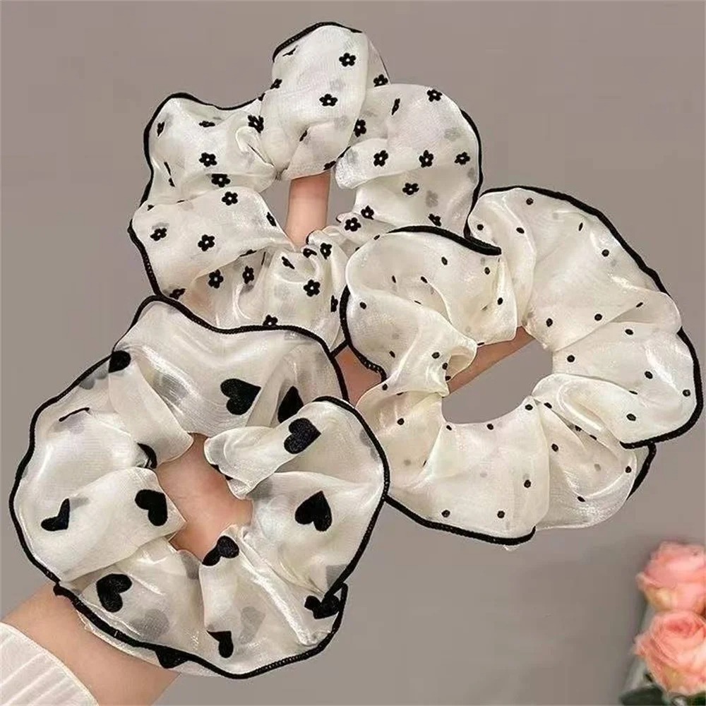 Travel Accessories Sale - 3Pcs/set Minimalist Sweet Fabric Hair Ties