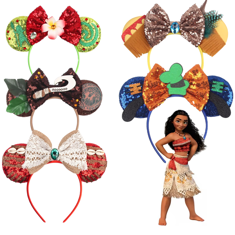Travel Accessories Disney - Cute Moana Ears Headbands For Kids