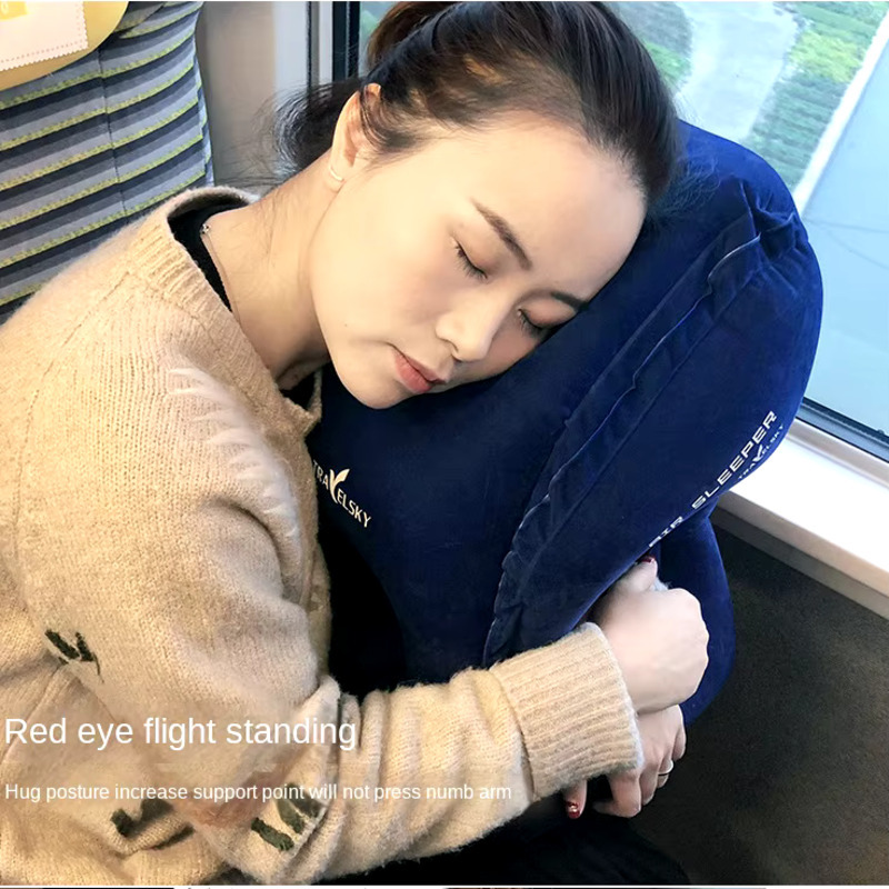 Inflatable Travel Pillow Trave - Travel Accessories Long Haul ulasan dan harga