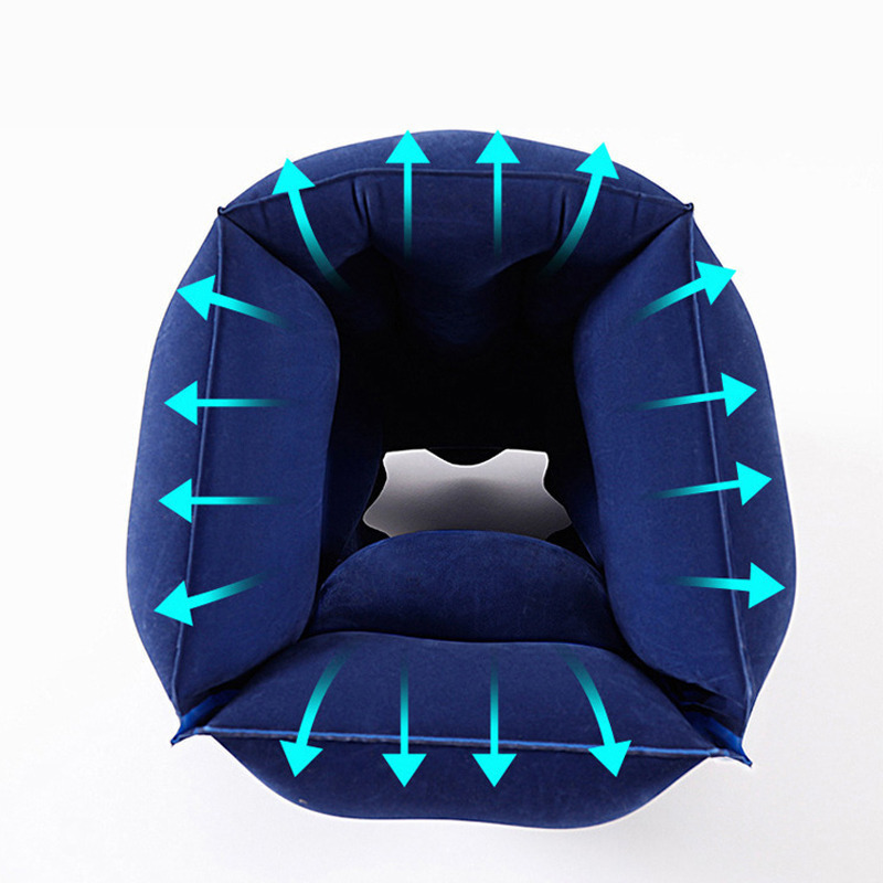 Inflatable Travel Pillow Trave - Travel Accessories Long Haul ulasan dan harga