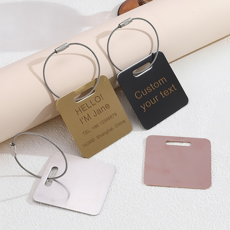Custom Name Luggage Tag Laser  - Travel Accessories Sale ulasan dan harga
