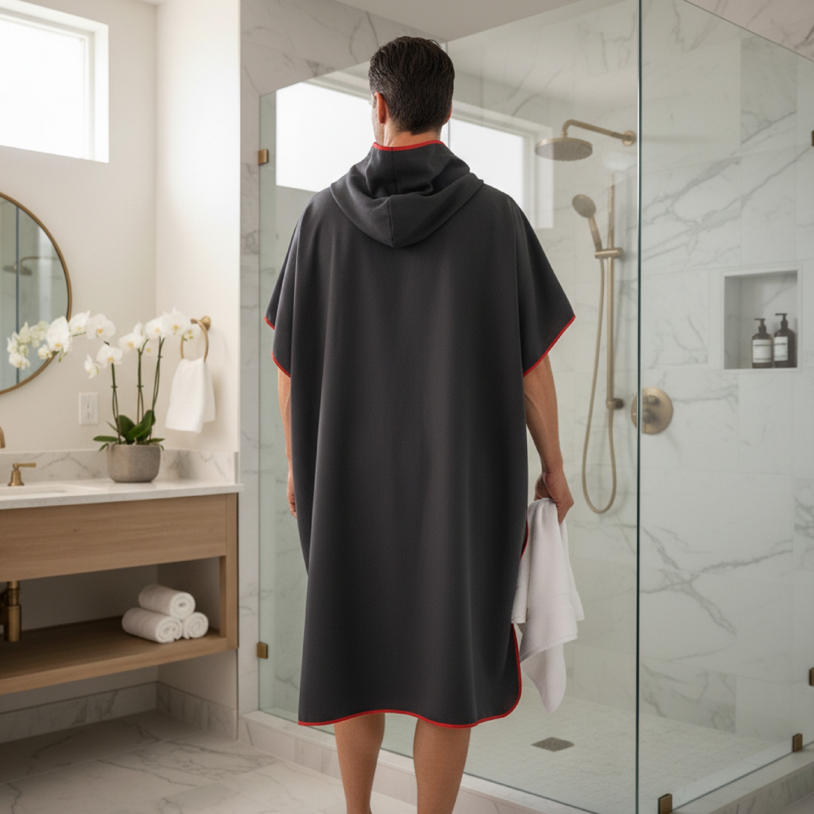 Quick Dry Poncho 80x100cm in B - Travel Towel Quick Dry ulasan dan harga