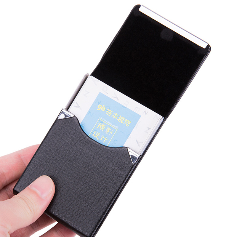 1 PC Business Card Holder Case - Travel Wallet Slim ulasan dan harga