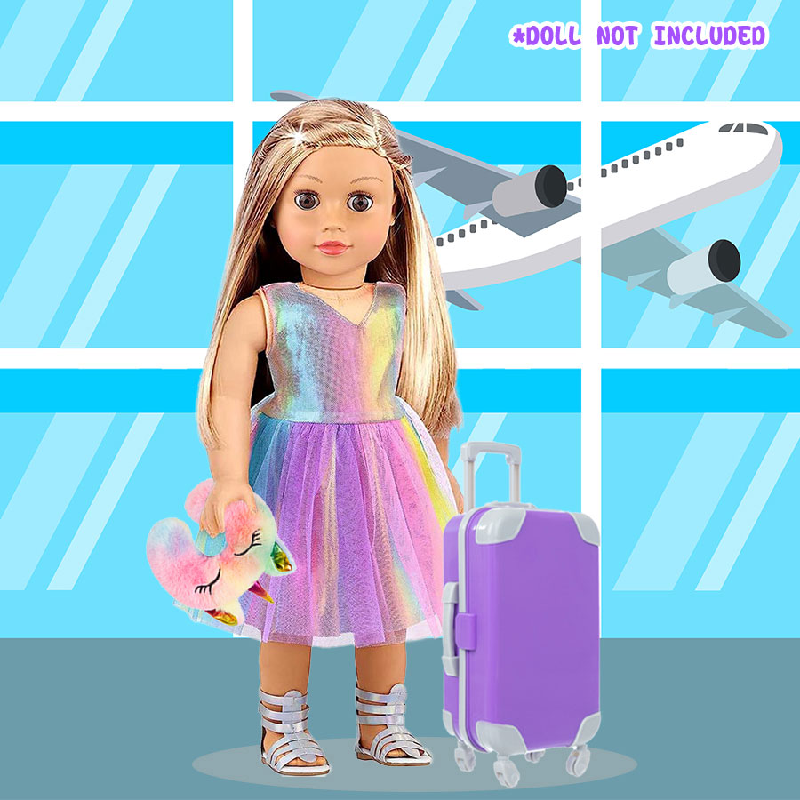 18inch Doll Clothes and Access - Travel Accessories Kids ulasan dan harga