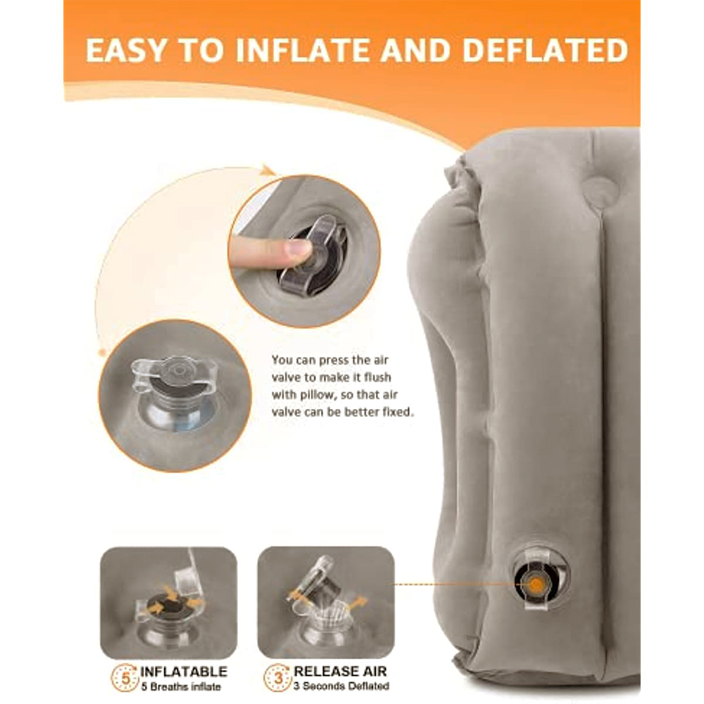 Inflatable Travel Pillow,Trave - Travel Accessories Long Haul ulasan dan harga