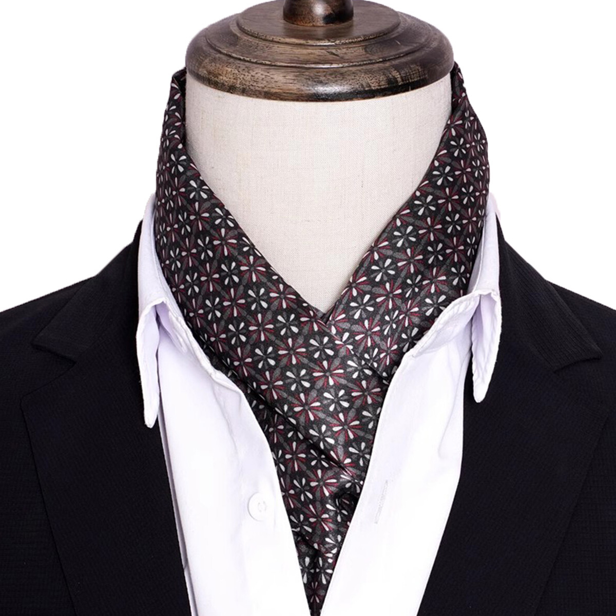 New Men's Stripe Silk Scarf Ho - Travel Accessories Sale ulasan dan harga