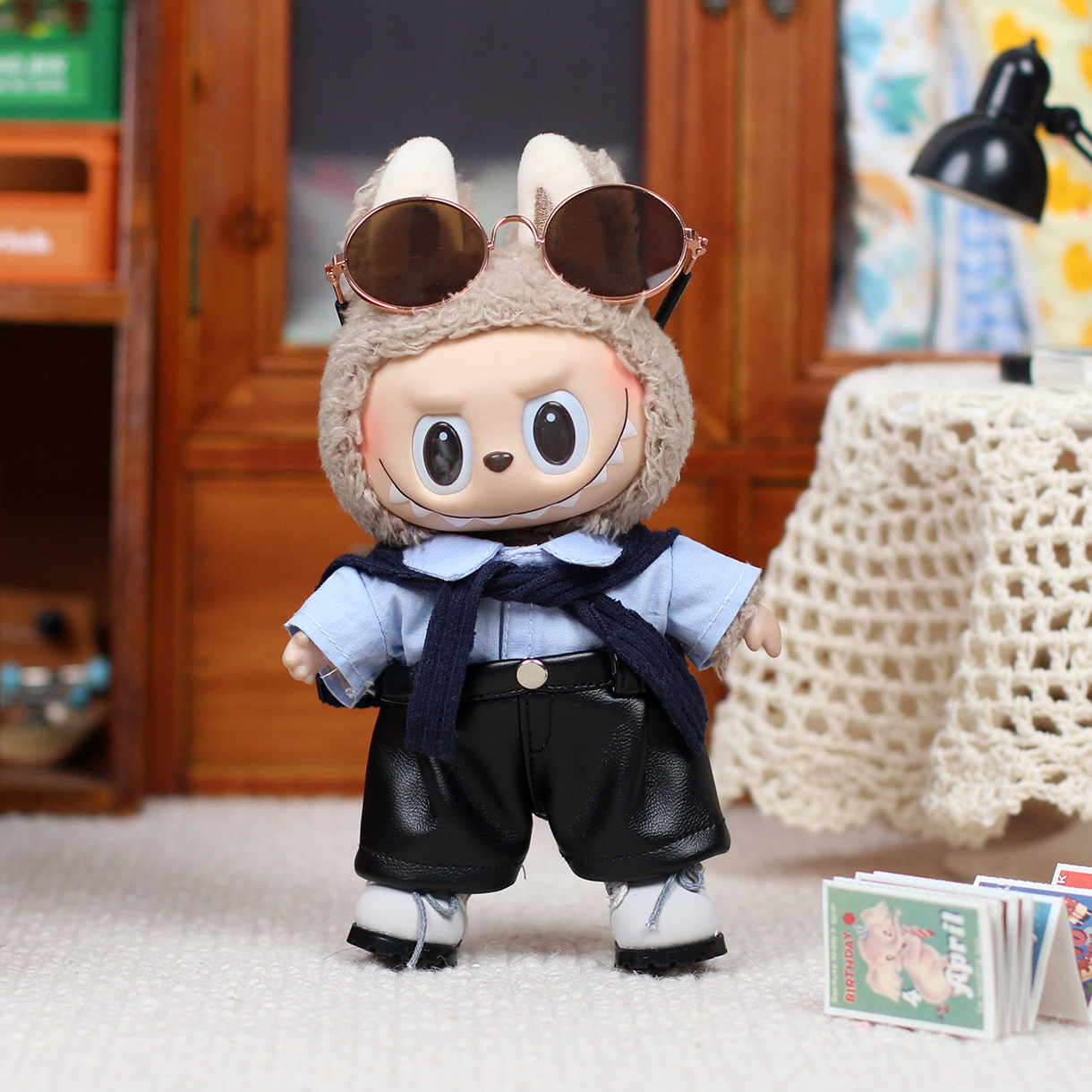 For Labubu V2 V1 Plush Idol Cl - Travel Accessories Kids ulasan dan harga