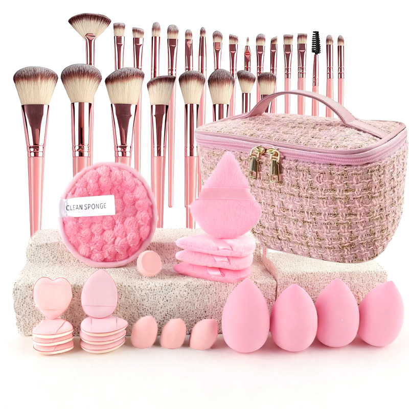 Makeup Brush Set Chic Fragranc - Travel Accessories Toiletries ulasan dan harga