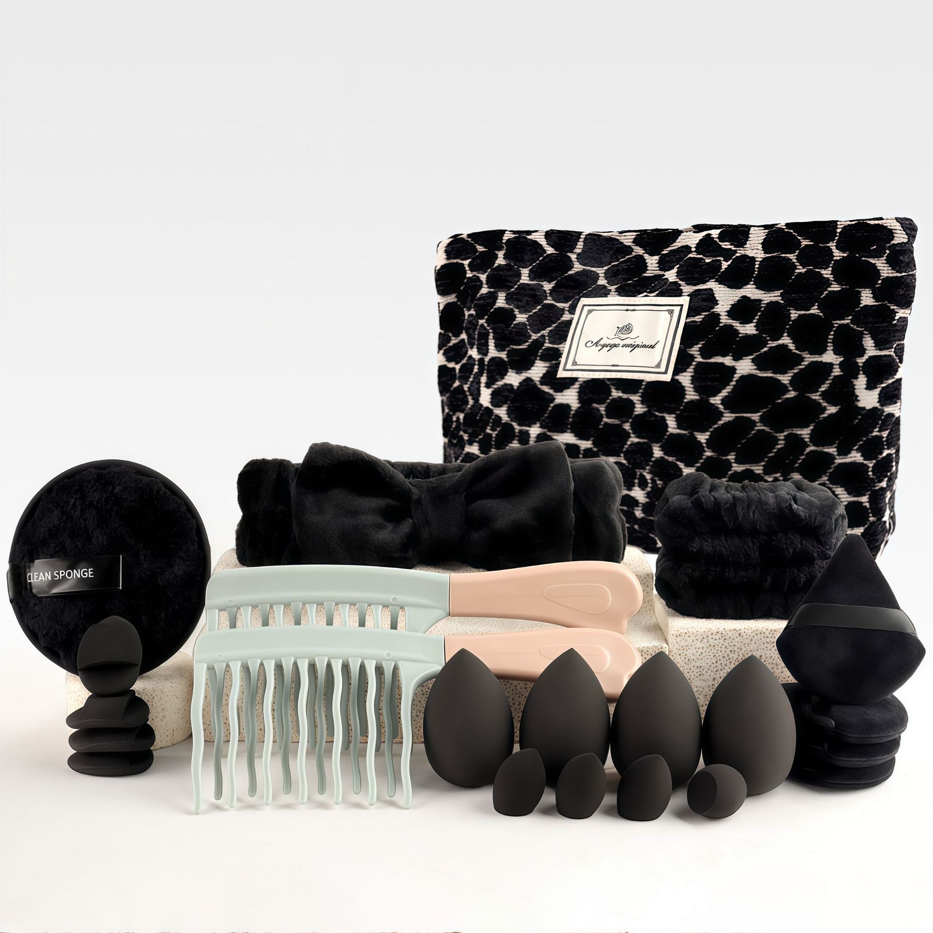 Makeup Brush Set Chic Fragranc - Travel Accessories Toiletries ulasan dan harga