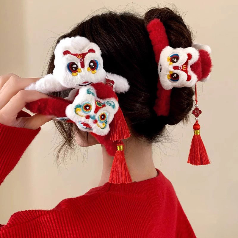 1pc Lion Dance Tassel New Year - Travel Accessories For Elderly ulasan dan harga