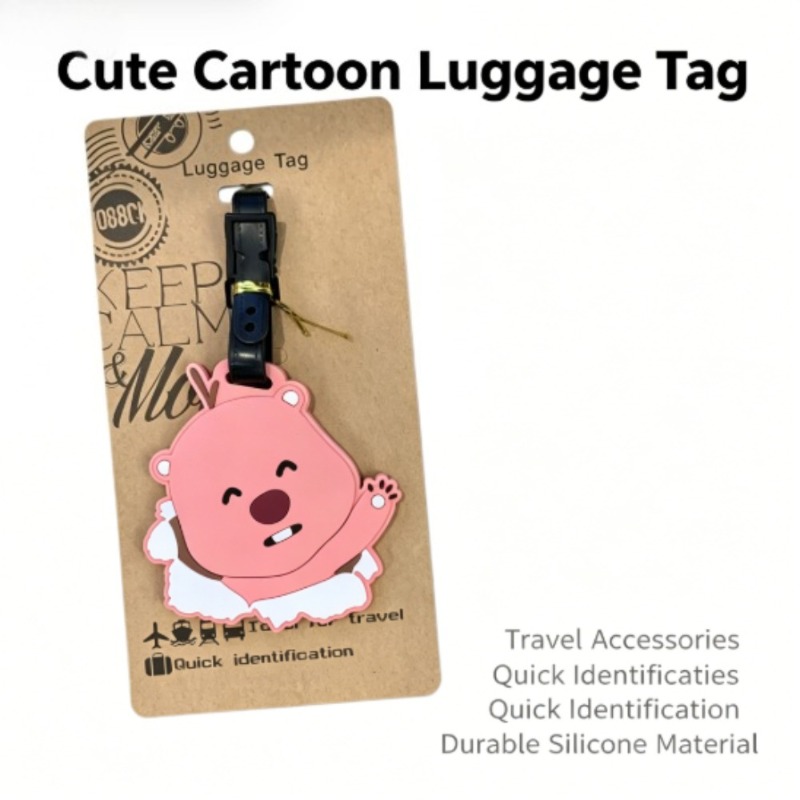 Kawaii Pororo Loopy Beaver Lug - Travel Accessories Kids ulasan dan harga