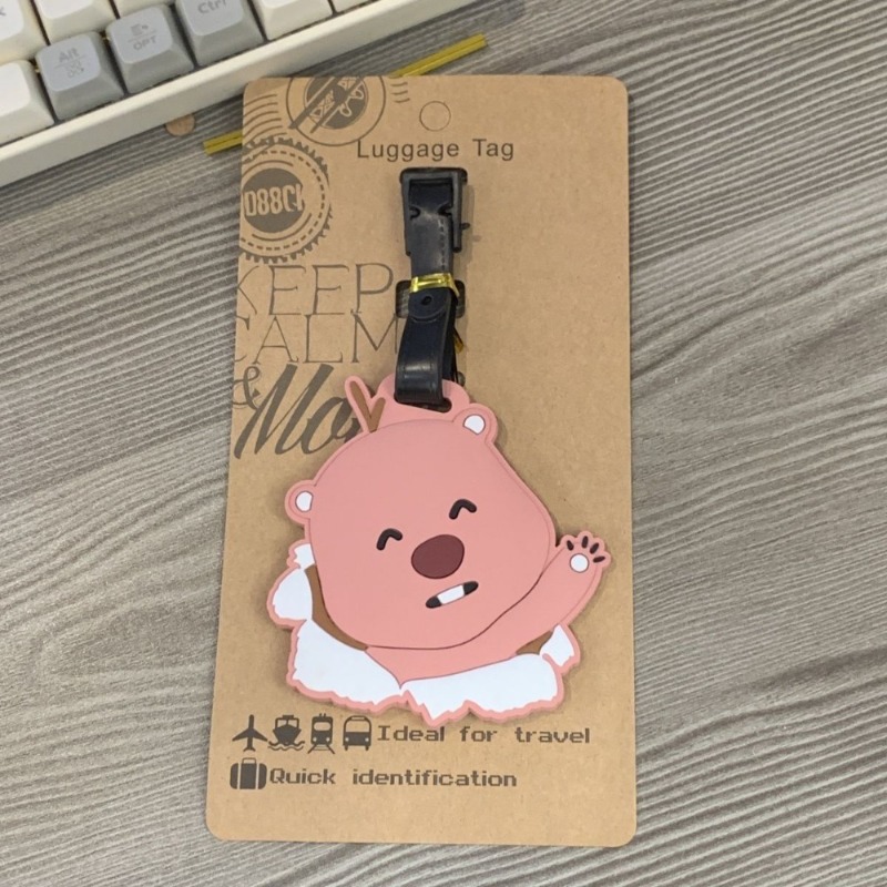 Kawaii Pororo Loopy Beaver Lug - Travel Accessories Kids ulasan dan harga