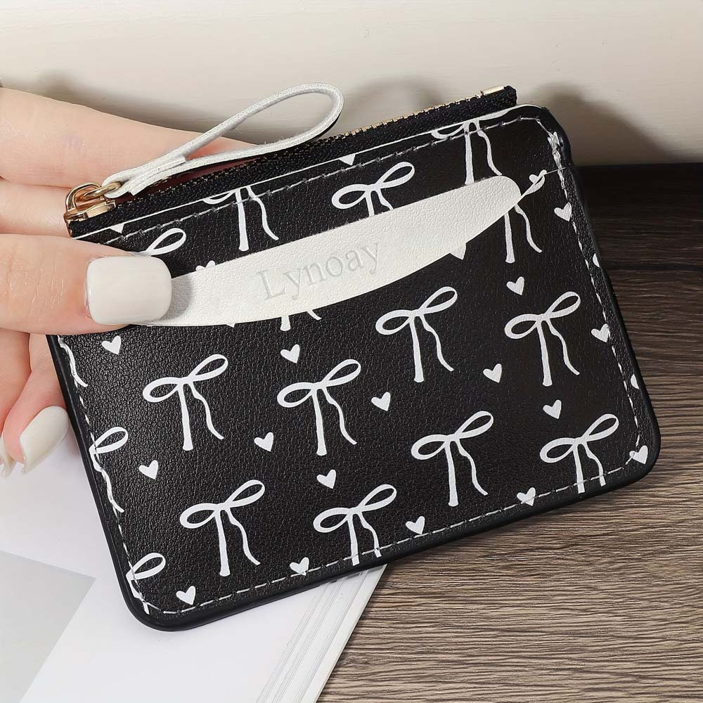 Pink Bow Wallet for Women, Sim - Travel Wallet Slim ulasan dan harga