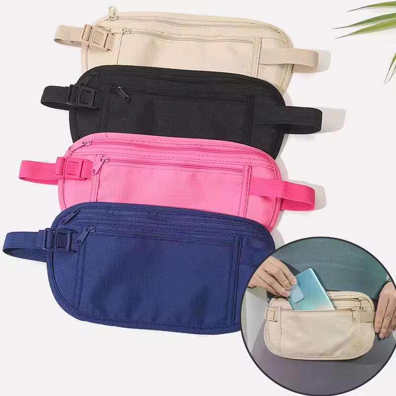 Sport Running Wais Bag Invisib - Money Belt Hidden ulasan dan harga