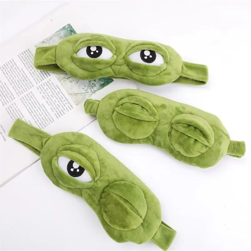 Frog Shaped Eye Mask Party Gam - Travel Accessories Us ulasan dan harga