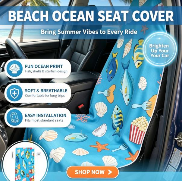 2‑in‑1 Beach Towel Car Seat Co - Travel Towel Quick Dry ulasan dan harga