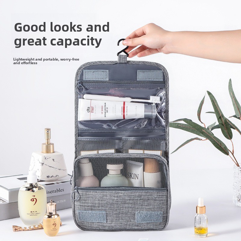 Large Capacity Hanging Toiletr - Travel Accessories Toiletries ulasan dan harga