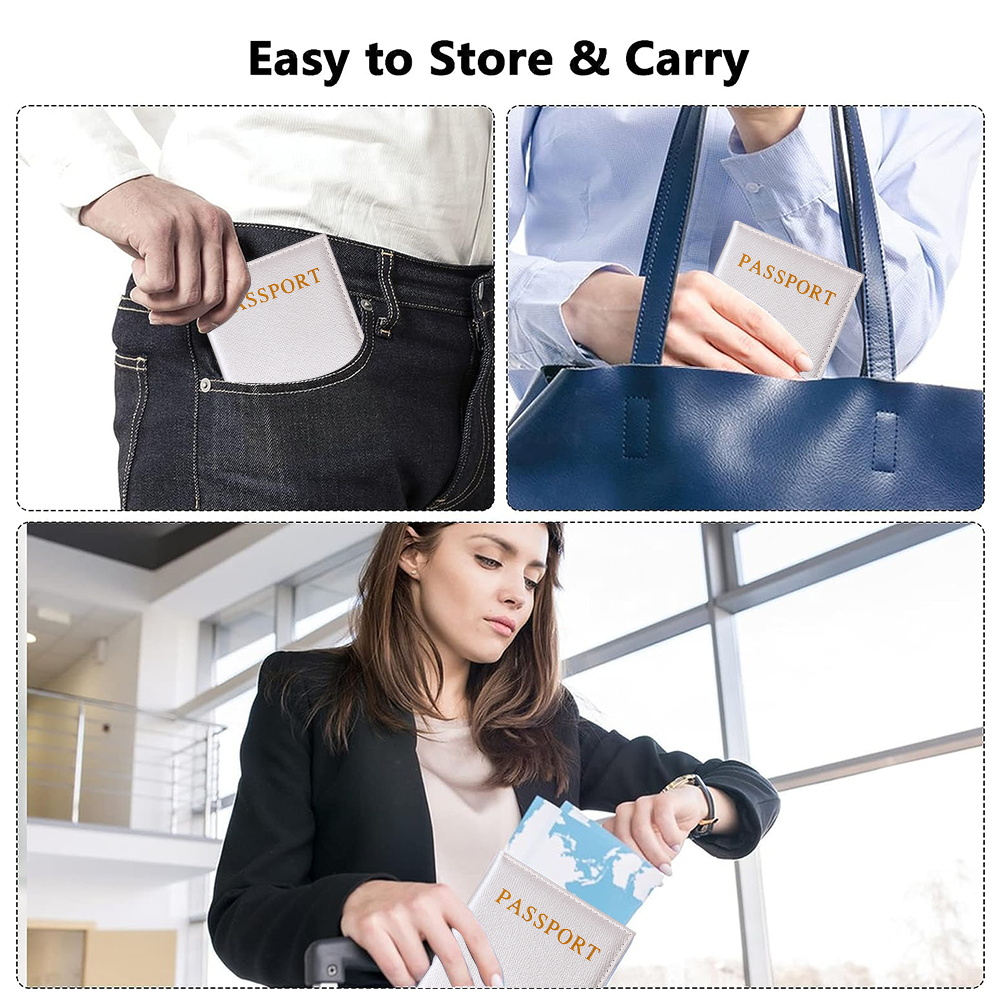 Passport Covers PU Leather Car - Travel Wallet Slim ulasan dan harga