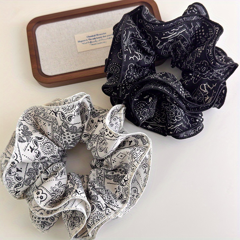 Elegant Black and White Fabric - Travel Accessories Sale ulasan dan harga