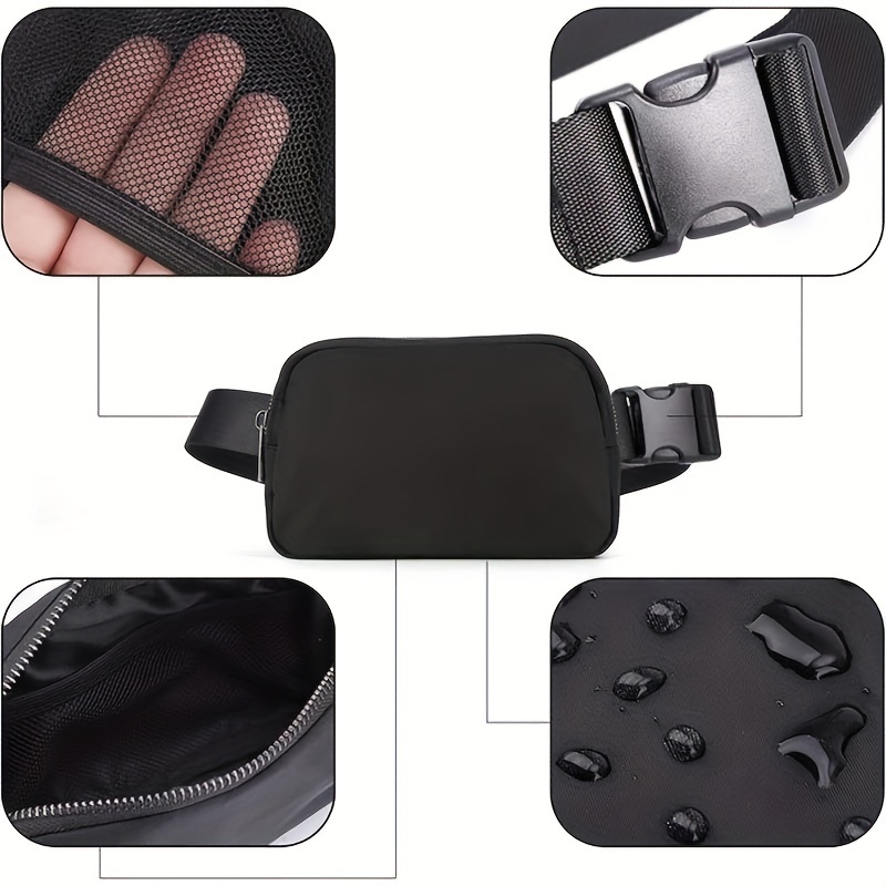 Women Waist Bag Zipper Fanny P - Money Belt Hidden ulasan dan harga
