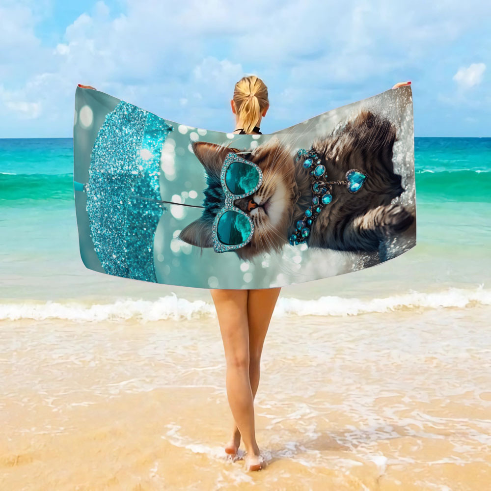 1pc Oversized Microfiber Beach - Travel Towel Quick Dry ulasan dan harga