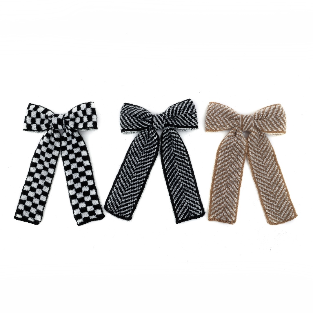001N Checkered yarn HairBand C - Travel Accessories Kids ulasan dan harga