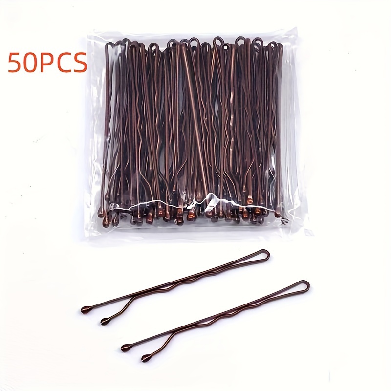 Solid Color Hair Bobby Pins Br - Travel Accessories For Elderly ulasan dan harga