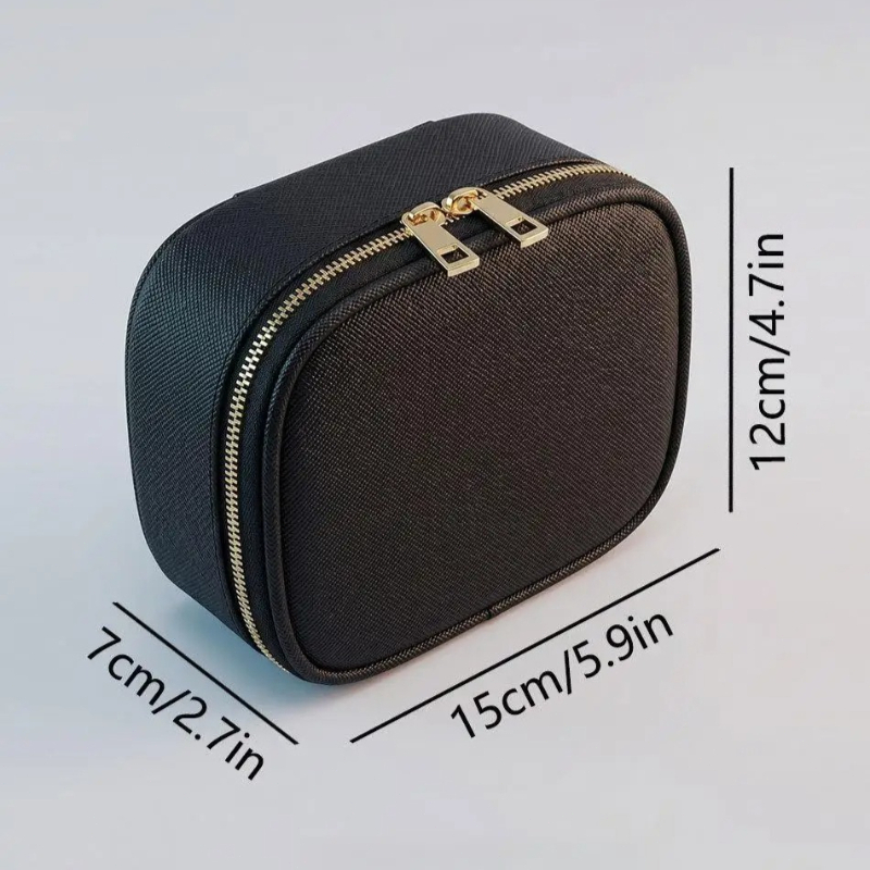 2026 New Makeup Bag with Mirro - Travel Accessories Toiletries ulasan dan harga
