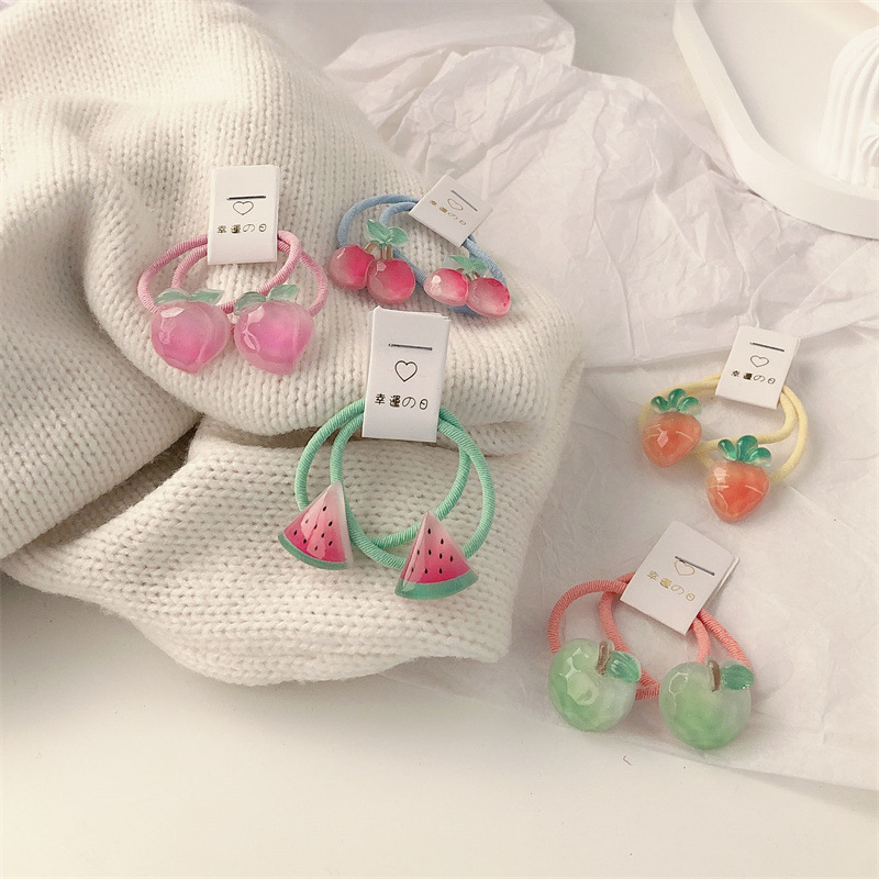Kids Carrot Hair Ties 5 Pair N - Travel Accessories Kids ulasan dan harga
