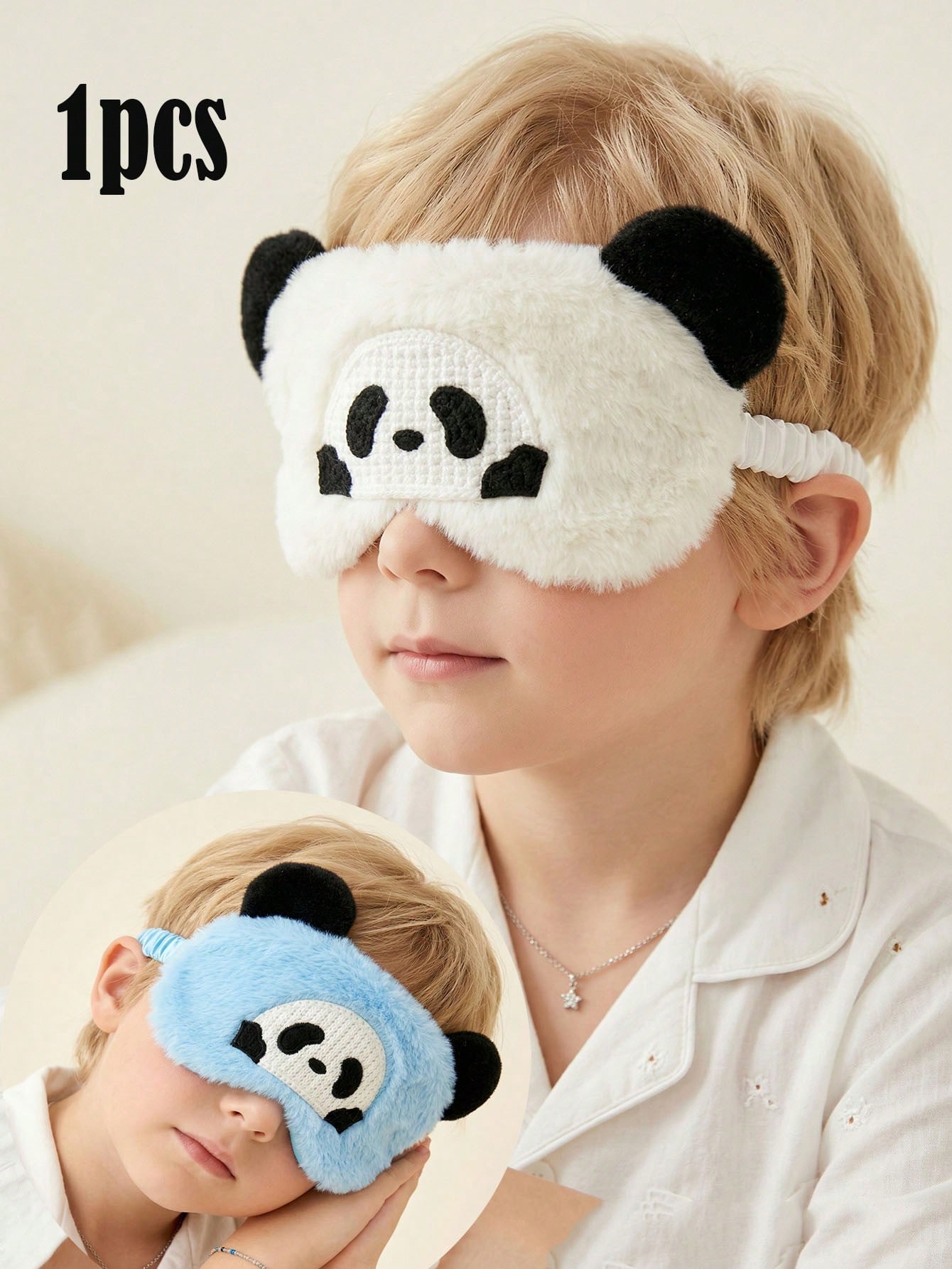 1pc 14-16Y Plush Panda Sleep E - Travel Accessories Us ulasan dan harga