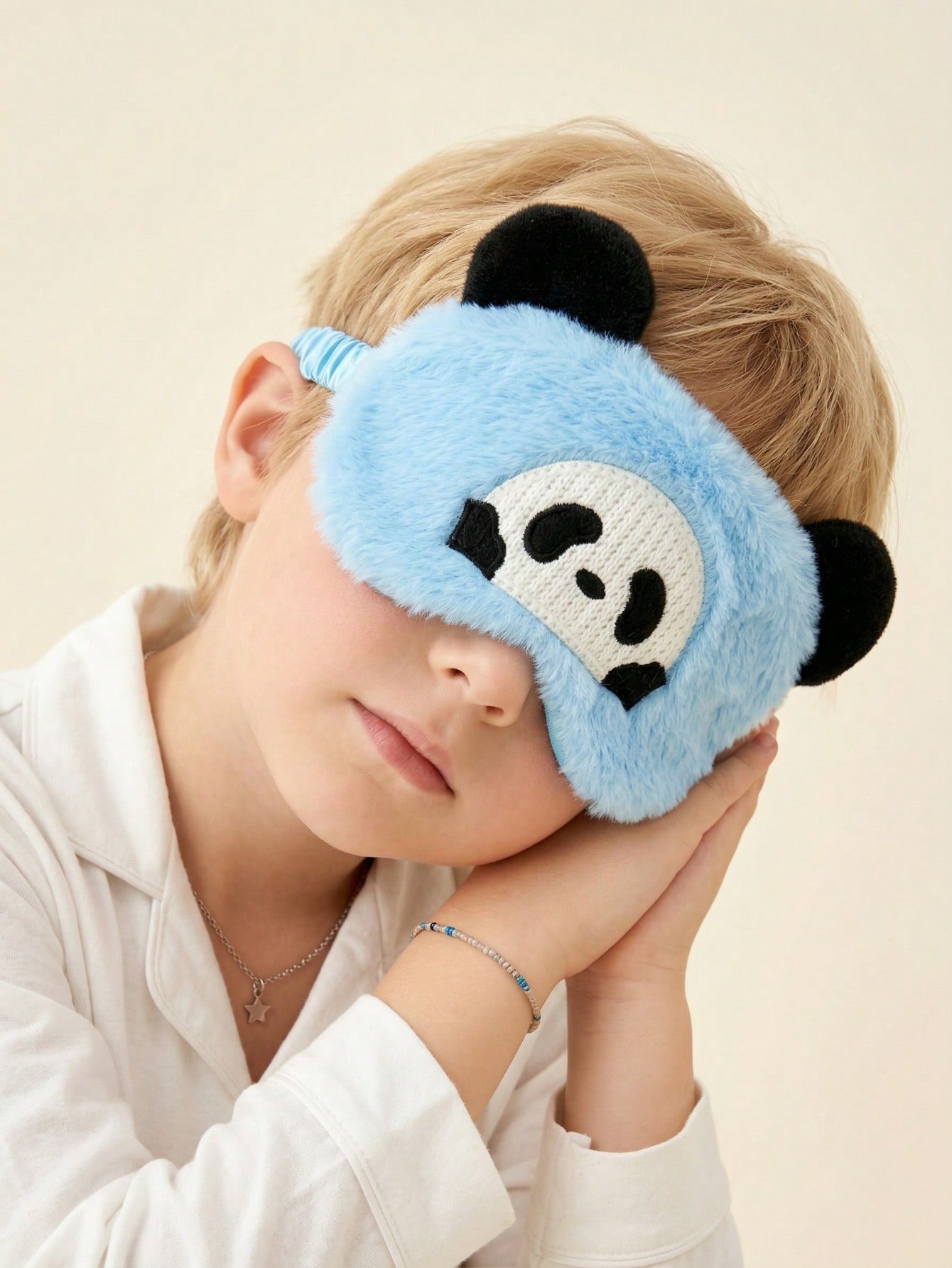 1pc 14-16Y Plush Panda Sleep E - Travel Accessories Us ulasan dan harga