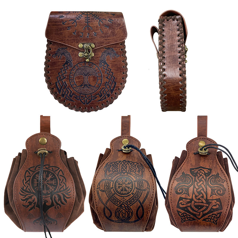 Men's Vintage Medieval Viking  - Money Belt Hidden ulasan dan harga