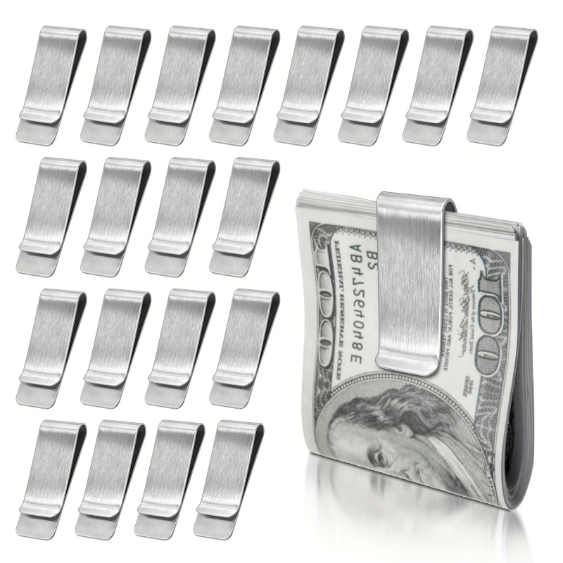 20PCS Stainless Steel Silver S - Travel Wallet Slim ulasan dan harga
