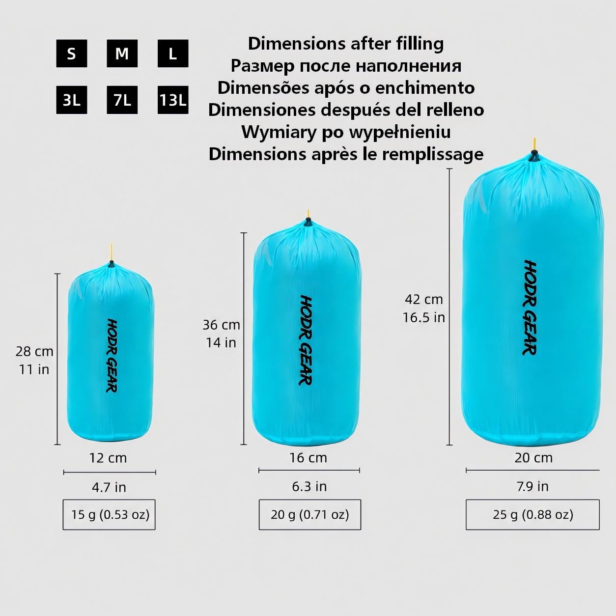 [HODRGEAR] Stuff Sack Ultralig - Hydration Pack Backpack ulasan dan harga