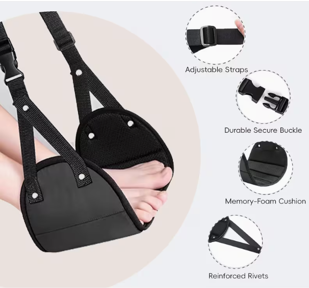 Adjustable footrest with N por - Travel Accessories Long Haul ulasan dan harga