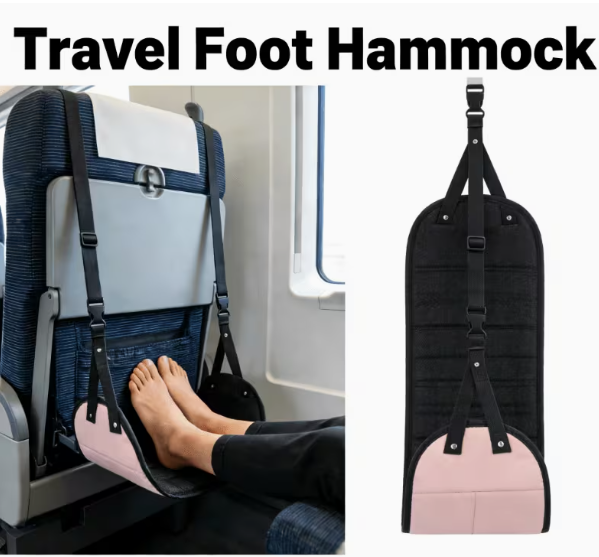 Adjustable footrest with N por - Travel Accessories Long Haul ulasan dan harga