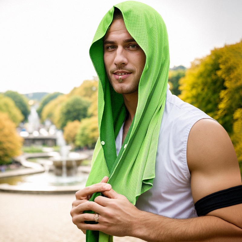 Quick Dry Cooling Hoodie Towel - Travel Towel Quick Dry ulasan dan harga