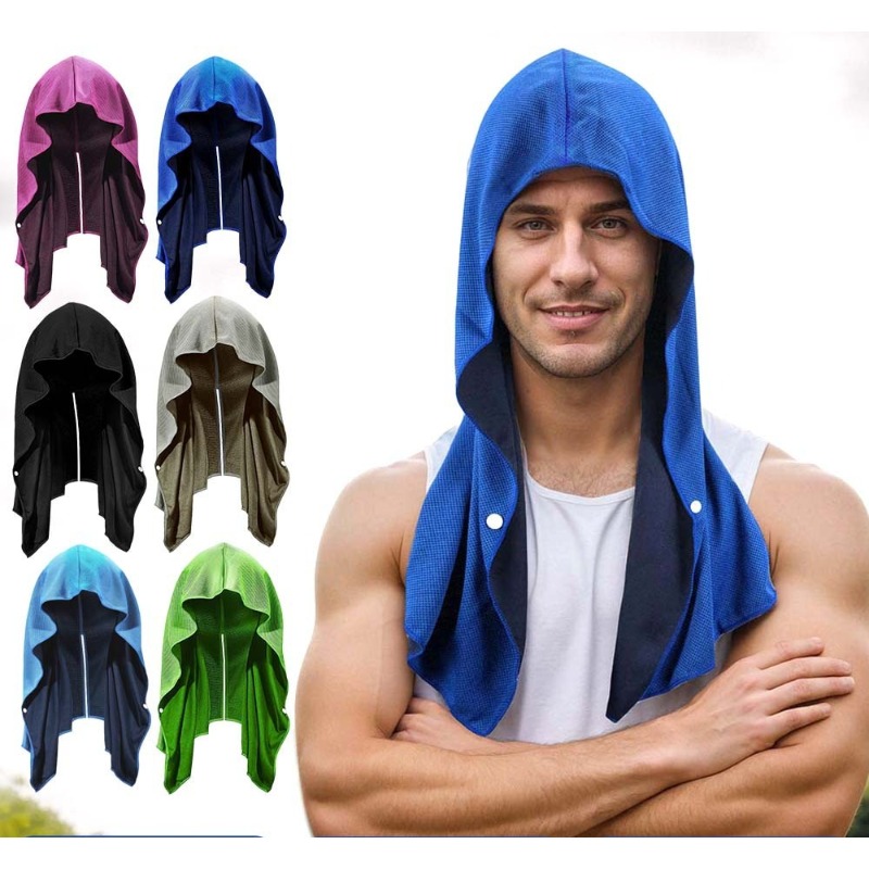 Quick Dry Cooling Hoodie Towel - Travel Towel Quick Dry ulasan dan harga