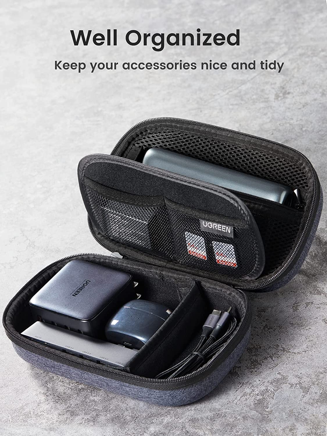 UGREEN Electronics Travel Orga - Travel Accessories Organizer ulasan dan harga