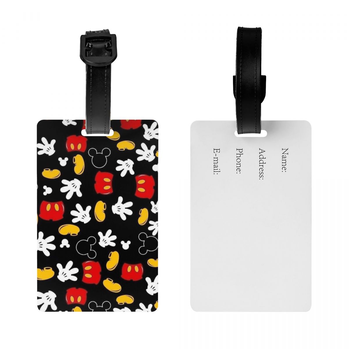 Custom M-Mouse  Luggage Tag fo - Travel Accessories Sale ulasan dan harga