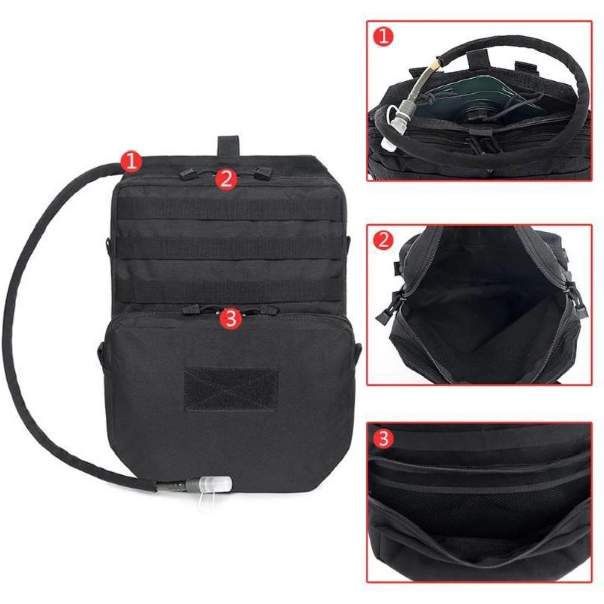 Outdoor Molle Bag Camping Hydr - Hydration Pack Backpack ulasan dan harga