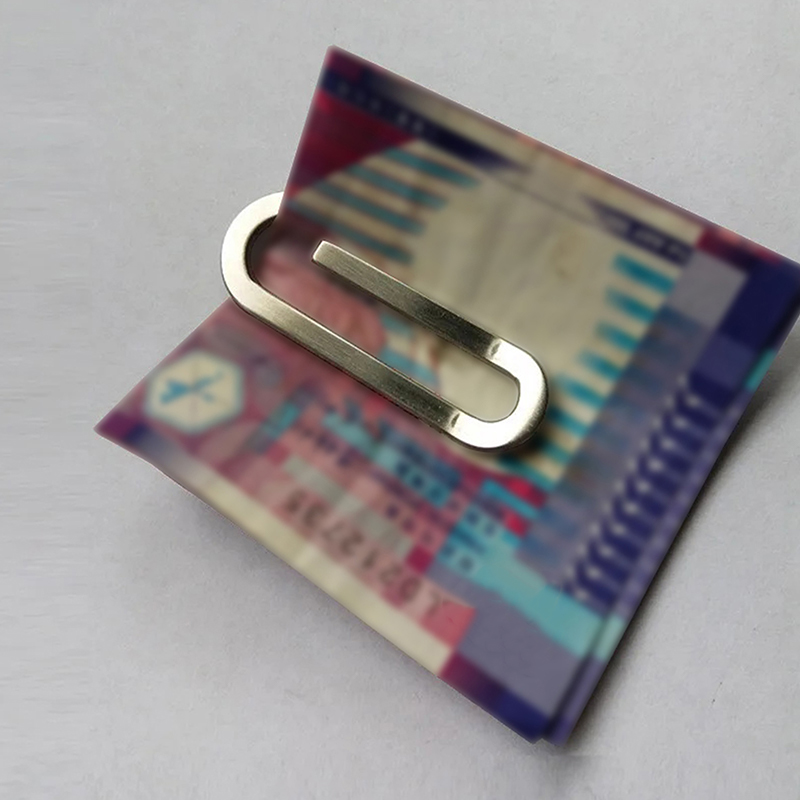 1Pc Stainless Steel Slim Pocke - Travel Wallet Slim ulasan dan harga