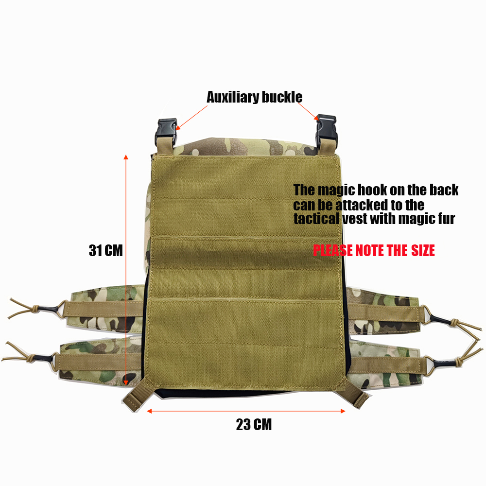 Tactical Vest Backpack Back Pa - Hydration Pack Backpack ulasan dan harga
