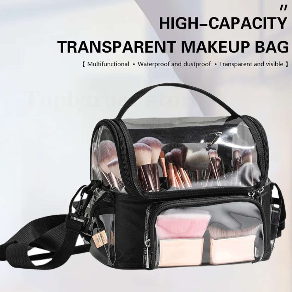 Makeup Brush Holder Backpack M - Travel Accessories Toiletries ulasan dan harga