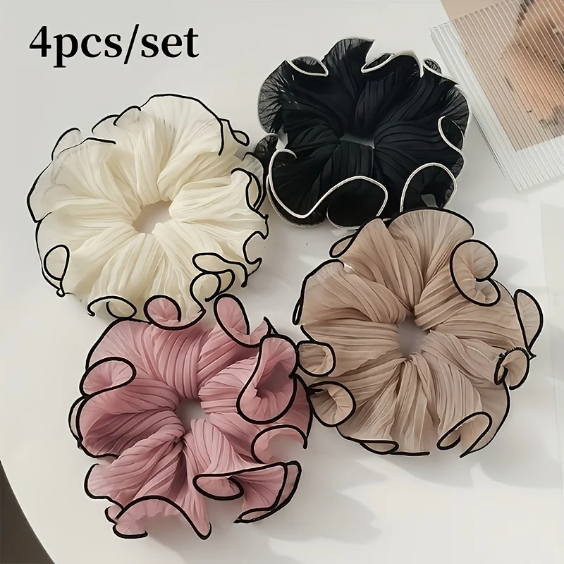 4Pcs/Set Elegant Fringed Fabri - Travel Accessories Sale ulasan dan harga