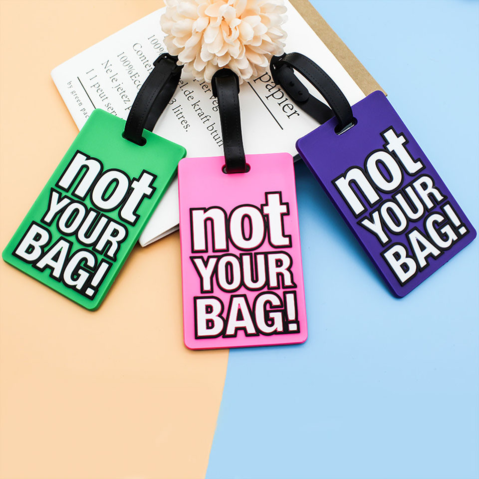 Creative Letter Not Your Bag T - Travel Accessories Sale ulasan dan harga