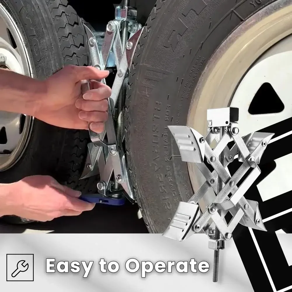 X-Shaped RV Wheel Chock Fit 3. - Travel Accessories Us ulasan dan harga